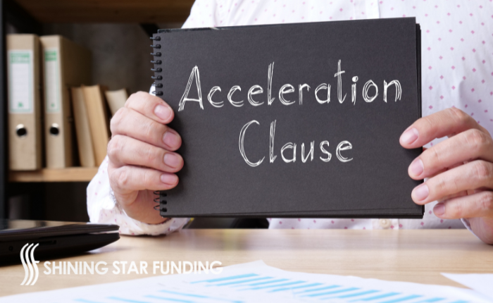 acceleration clause